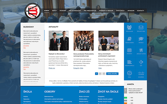 SPSE school website